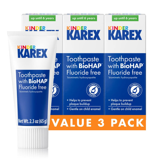 Kinder Karex Hydroxyapatite Kids Toothpaste packaging front view