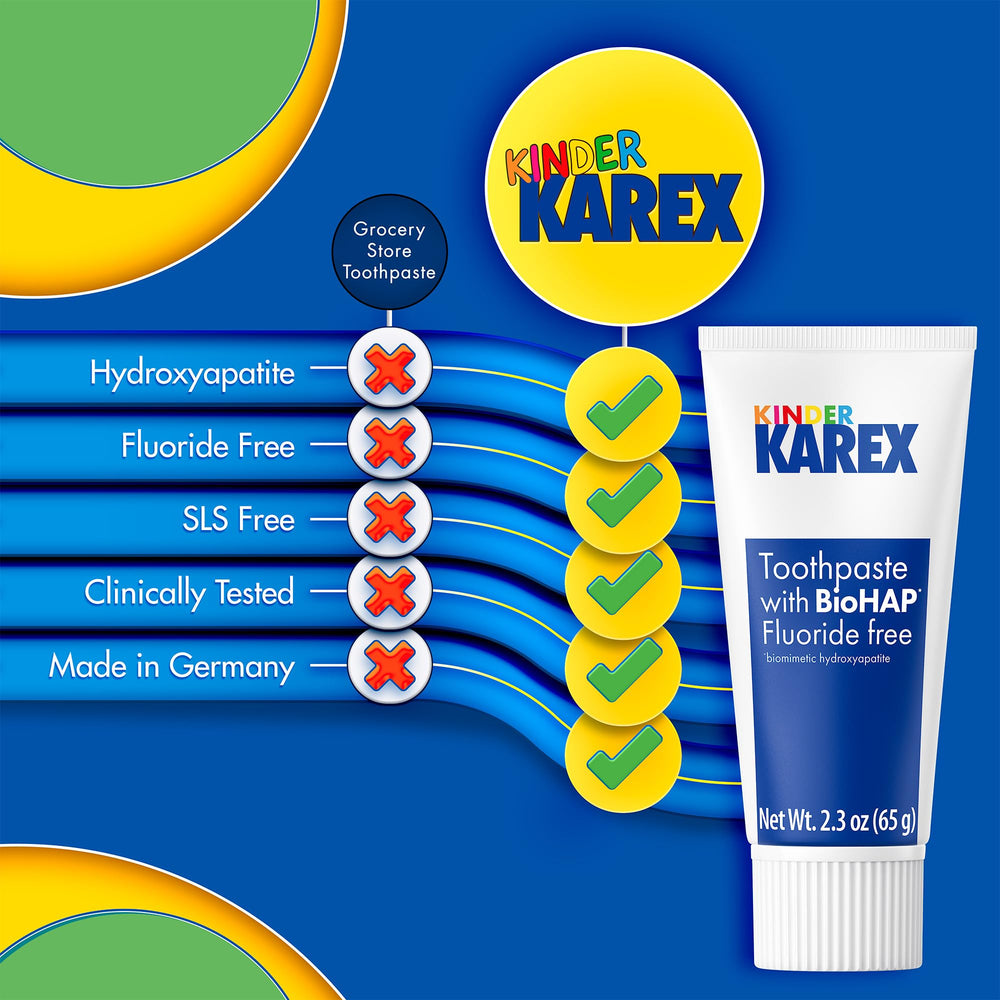 Fluoride-free and SLS-free label on packaging