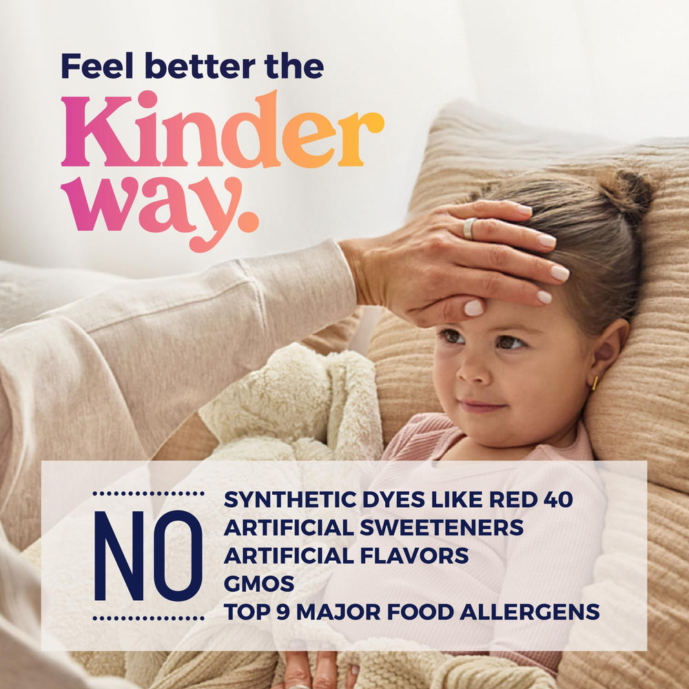 Relief of allergy symptoms for kids 6-11 with KinderMed Kids' Allergy