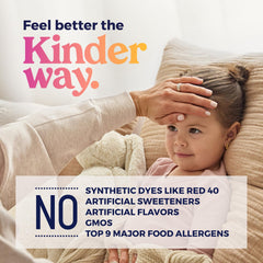 Relief of allergy symptoms for kids 6-11 with KinderMed Kids' Allergy