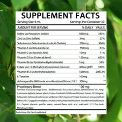 Usage shot showing 4 ml daily dose