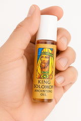 King Solomon Anointing Oil 10ml roll-on bottle from Jerusalem, Holy Land