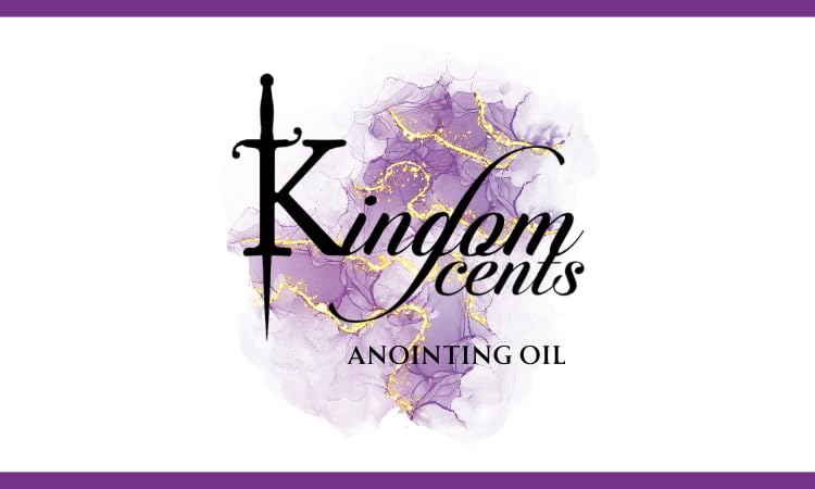 Kingdom Scents prayer cloth included for healing services and devotion.
