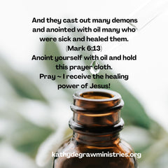 Kingdom Scents made in USA oil bottle highlighting trusted ministry origins.