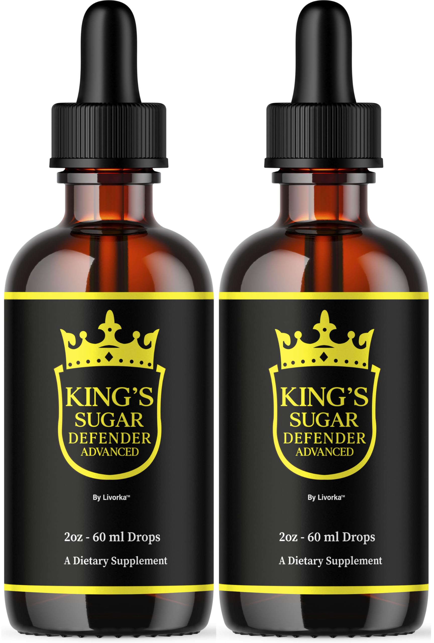 Two-pack Kings Sugar Defender bottles