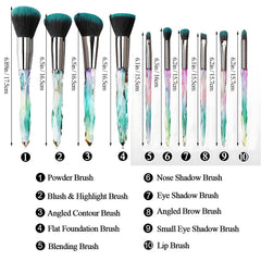 Kingtree 10-piece set covers contouring and highlighting with control