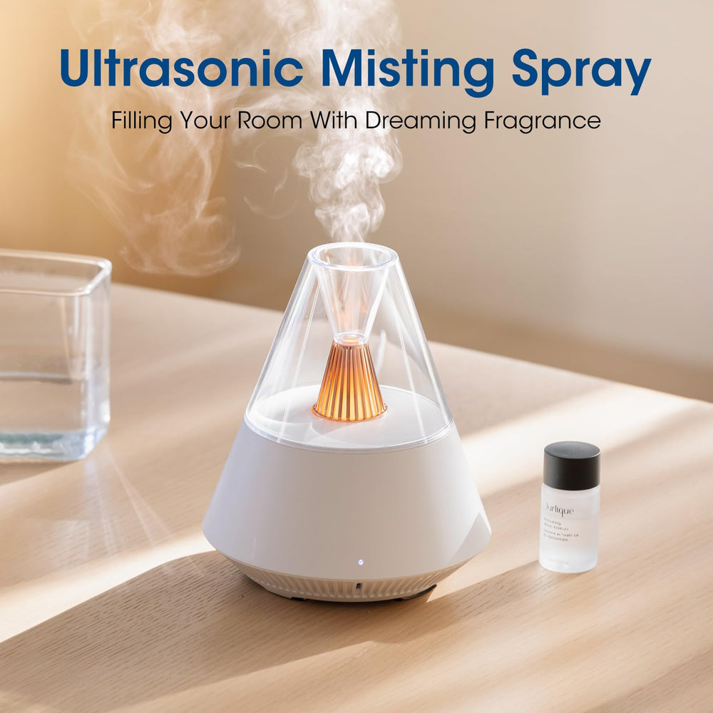 Diffuser on a modern living room table with decor