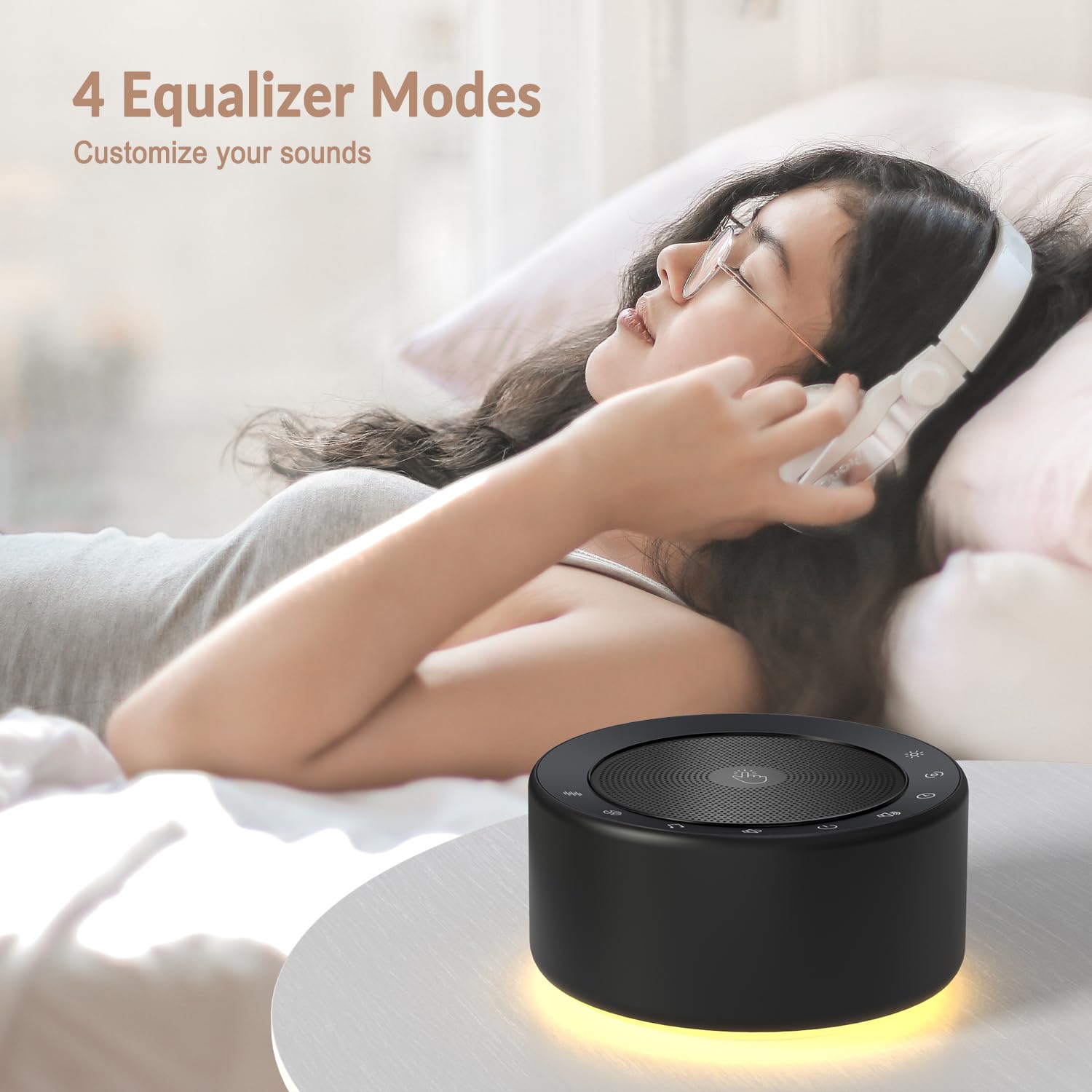 Kipcush 7-color night light displaying soothing hues for relaxing evenings