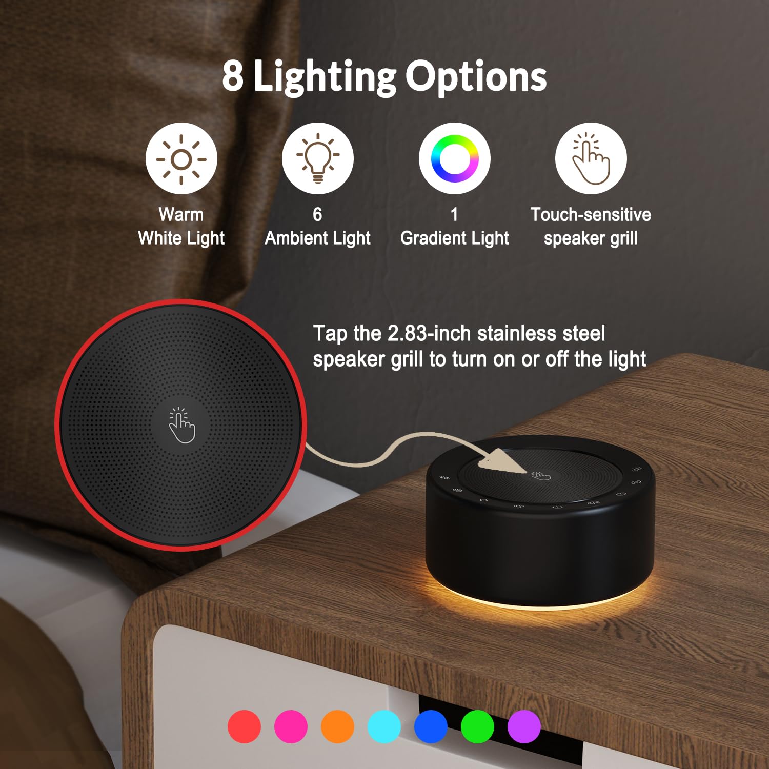 Kipcush timer feature helps schedule naps and sleep periods