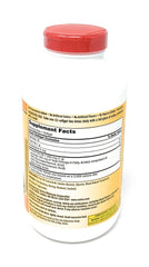 Close-up of 1000 mg omega-3 per softgel label on Kirkland bottle