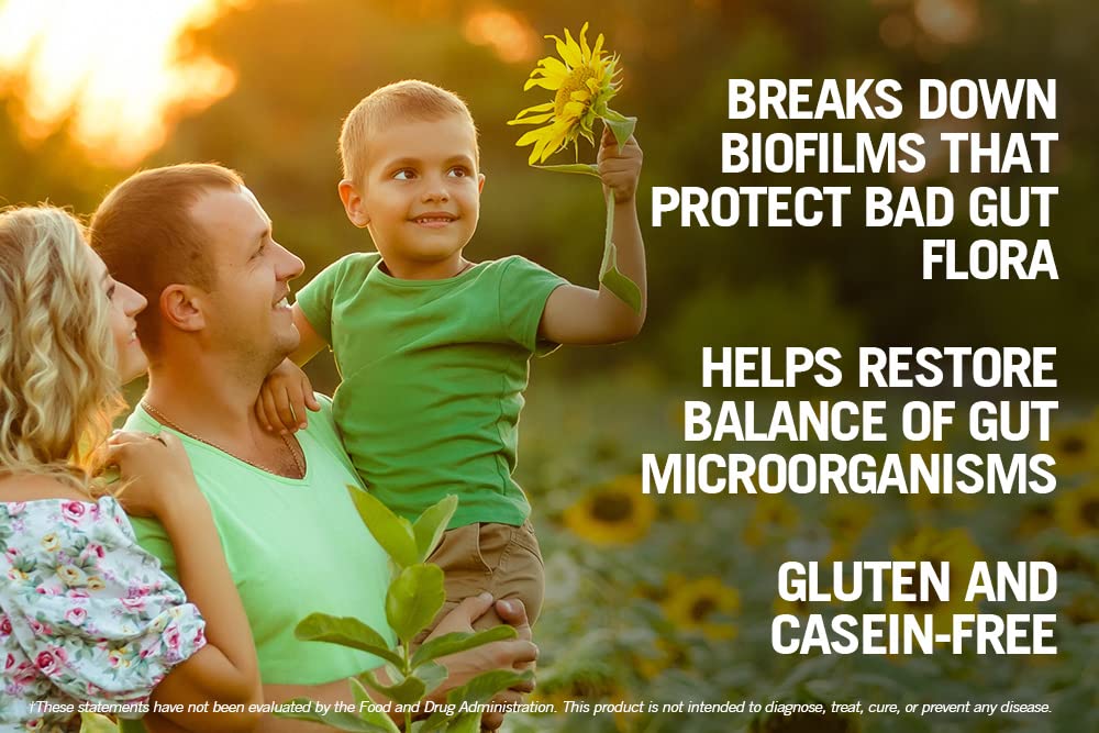 Kirkman Biofilm Defense Disruptor packaging emphasizing safe daily use.