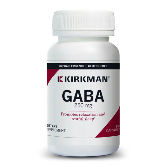 Kirkman GABA 250 mg bottle front view