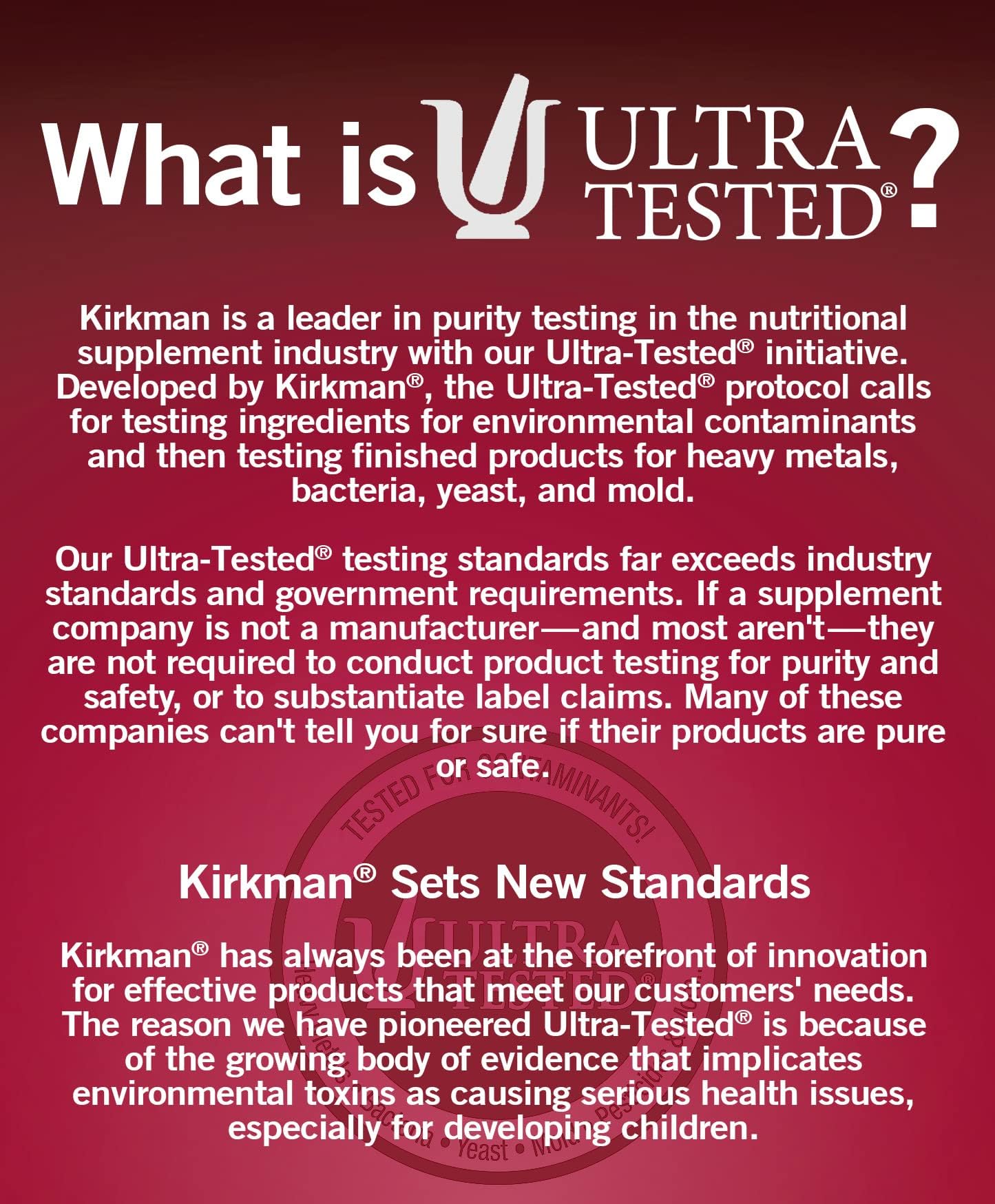 Kirkman Nu-Thera multivitamin capsules