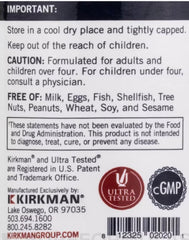 Close-up of Vitamin E capsule bottle