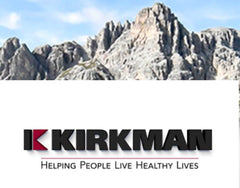 Back of Kirkman Vitamin E bottle nutrition label