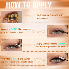 At-home Kiromiro lash projects with reusable potential and easy handling.