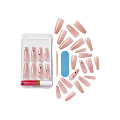 KISS X-long coffin nails deliver dramatic length with comfortable curvature.