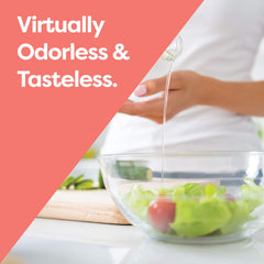 Kiss My Keto MCT Oil C8 coconut-derived oil adds flavor-neutral fat to meals.