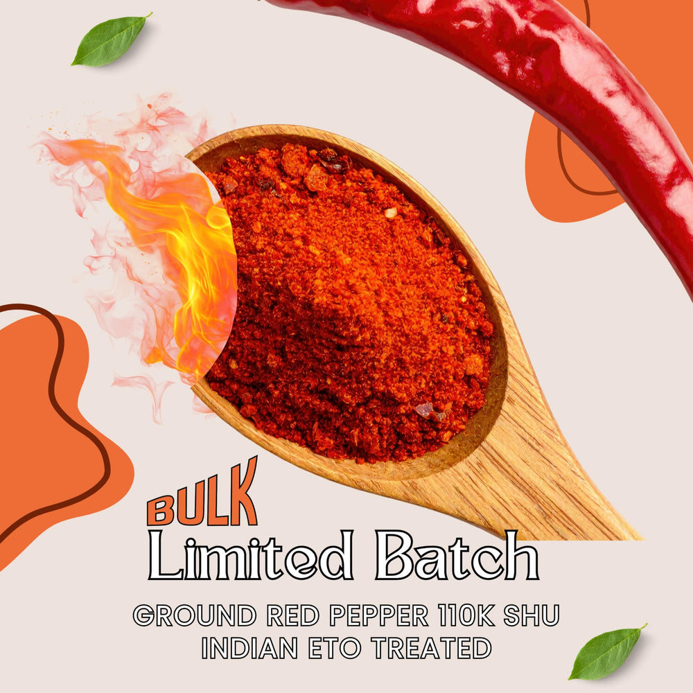 Cayenne pepper powder ready to cook in the kitchen