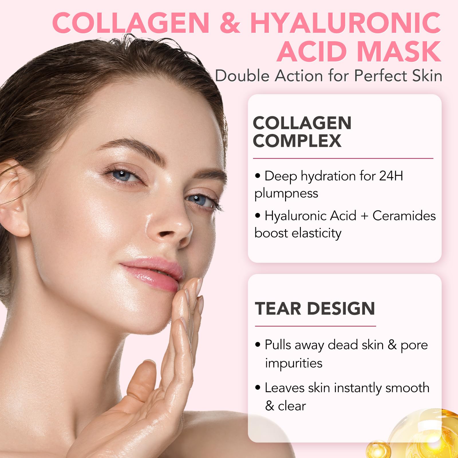 Ceramide NP enriched KITNOBLIS mask supporting the skin barrier