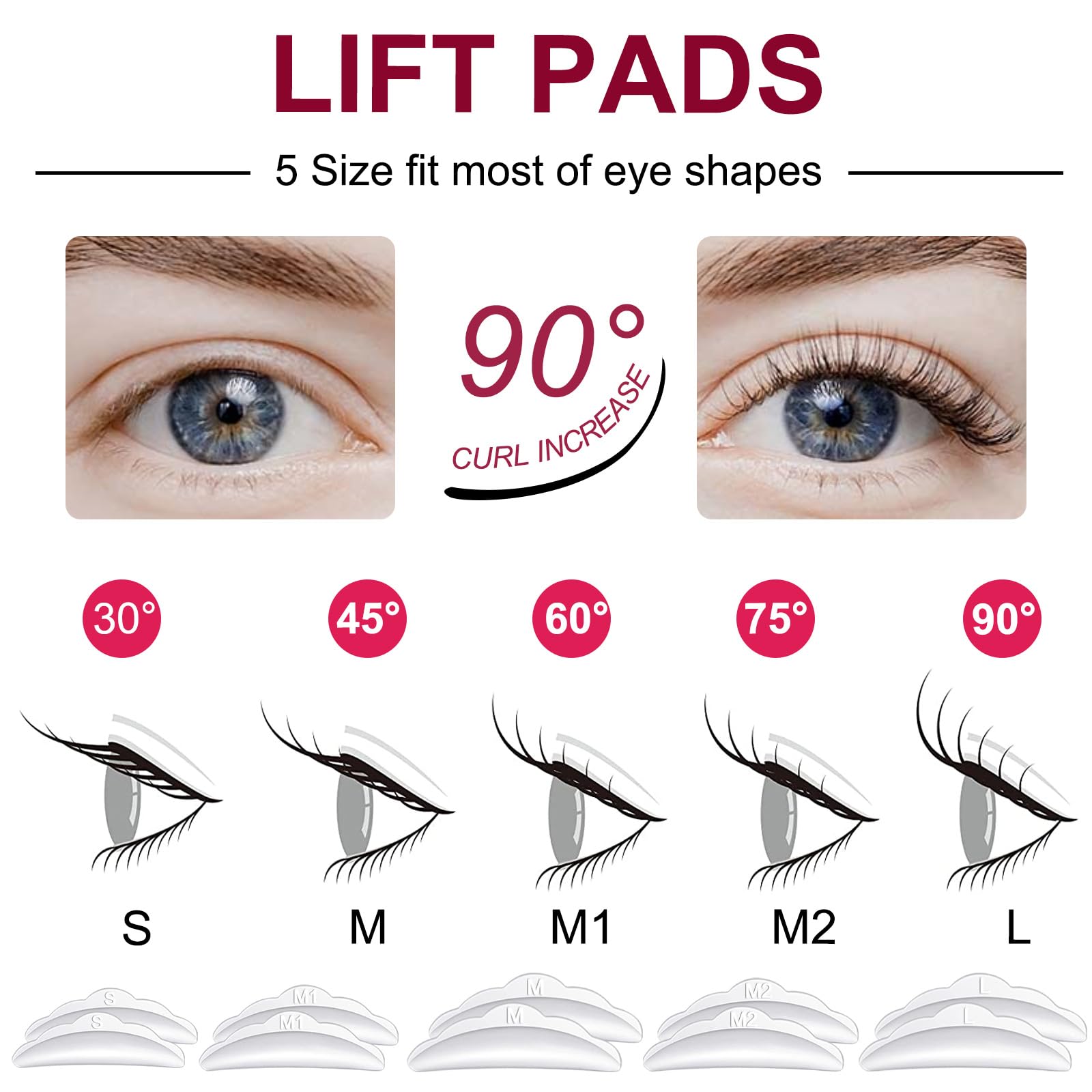 KITNOBLIS lash lift kit glue-tubes secure lifts with minimal residue
