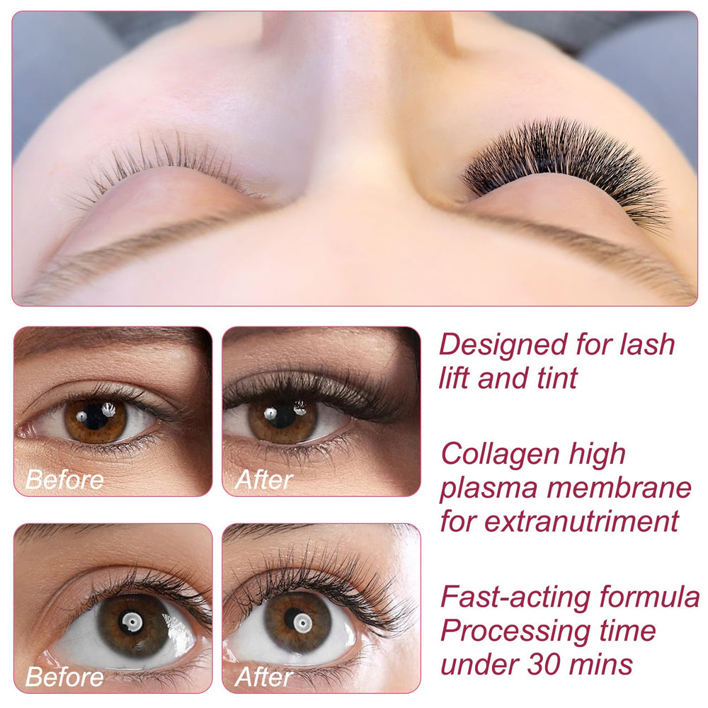 KITNOBLIS lash lift kit lash-application supports clean root lift