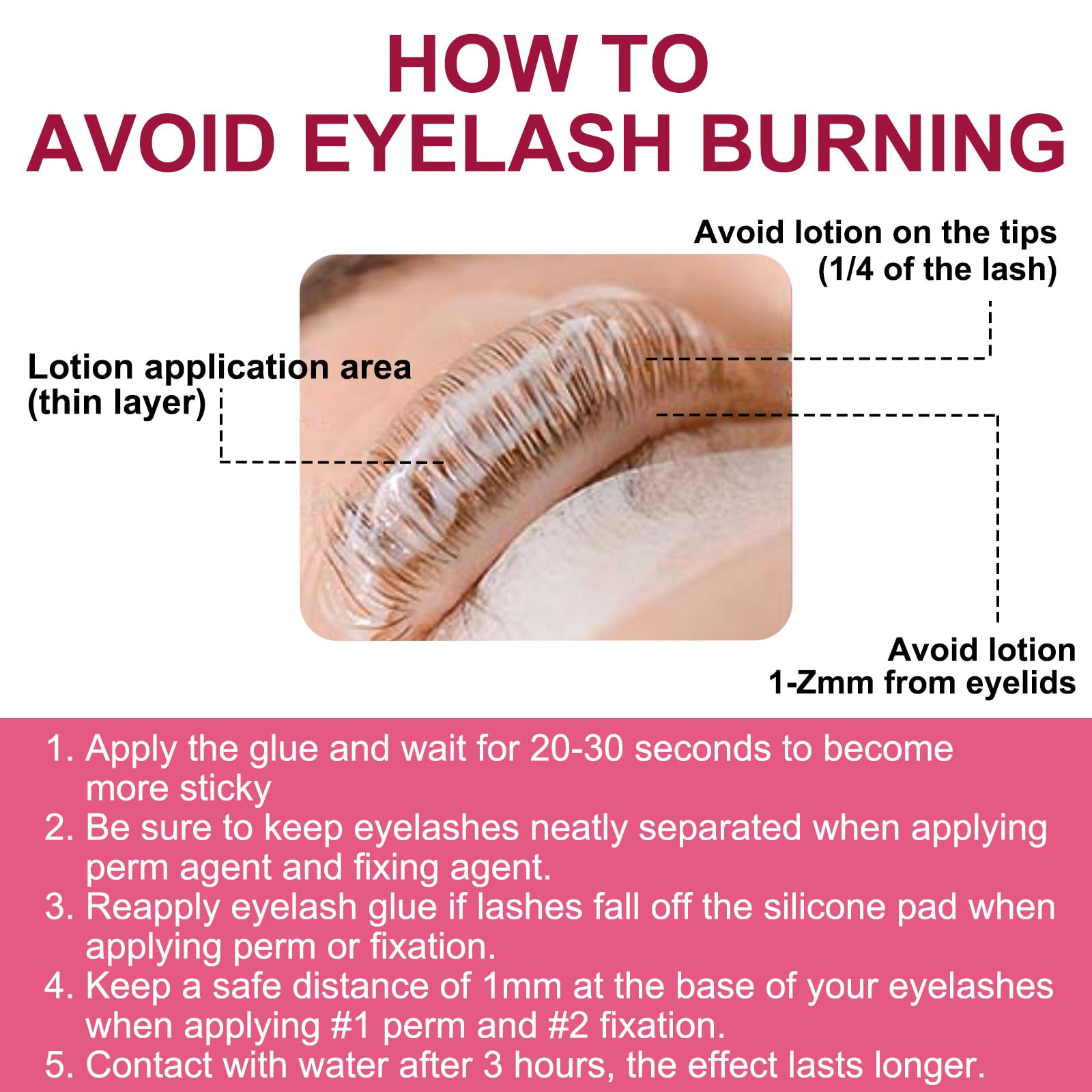 KITNOBLIS lash lift kit perm-lotion enables controlled curling action