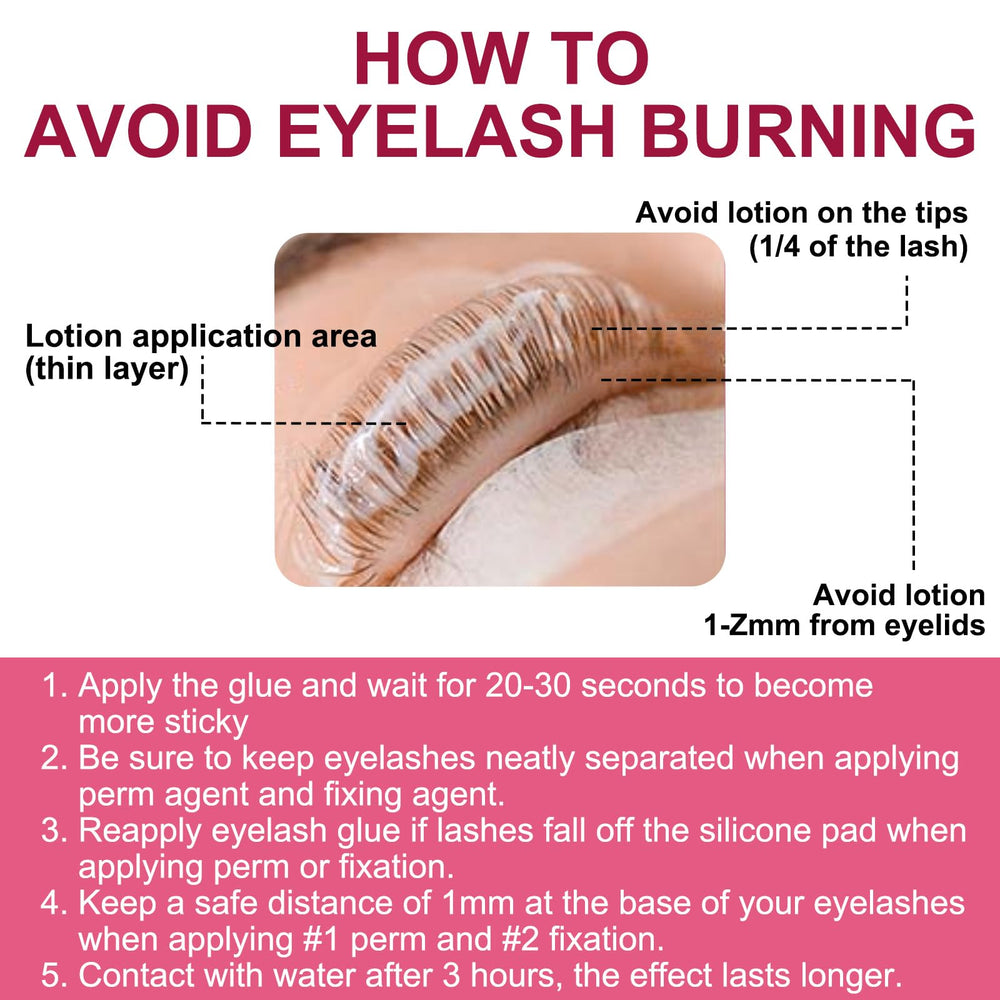 KITNOBLIS lash lift kit perm-lotion enables controlled curling action