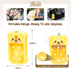Kivzex puppy design with crocs charm slot for personalization