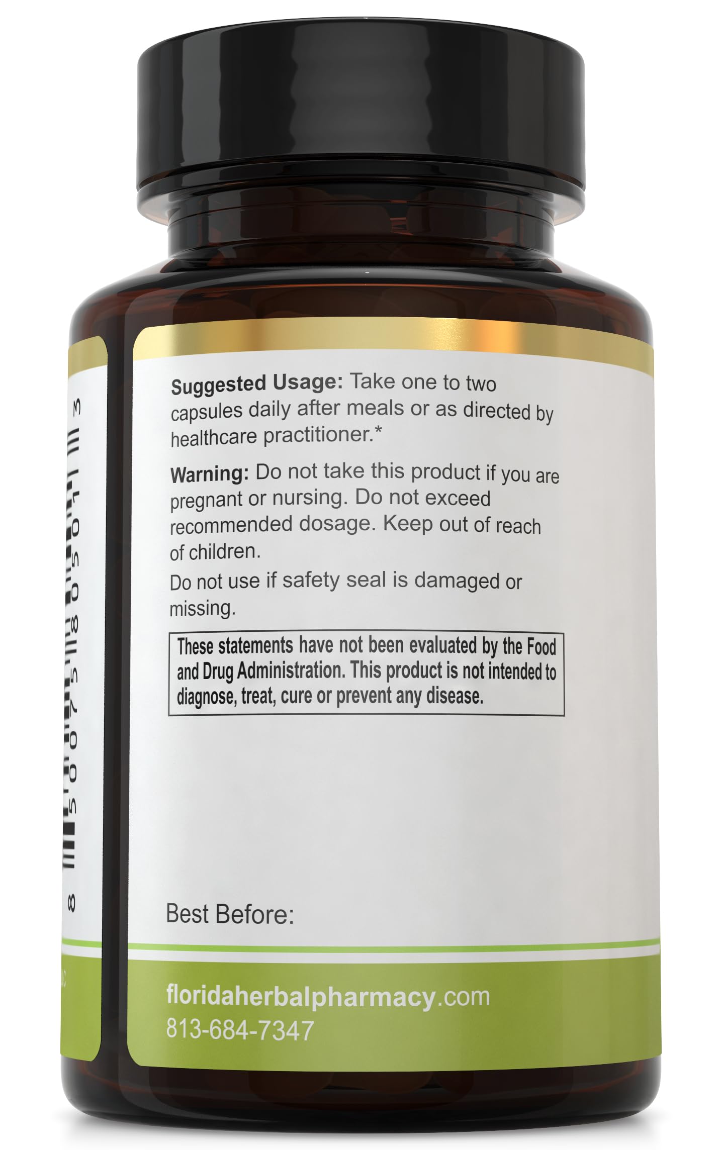 Packaging for Kiwi Fruit Extract 10:1 capsules - 120 capsules