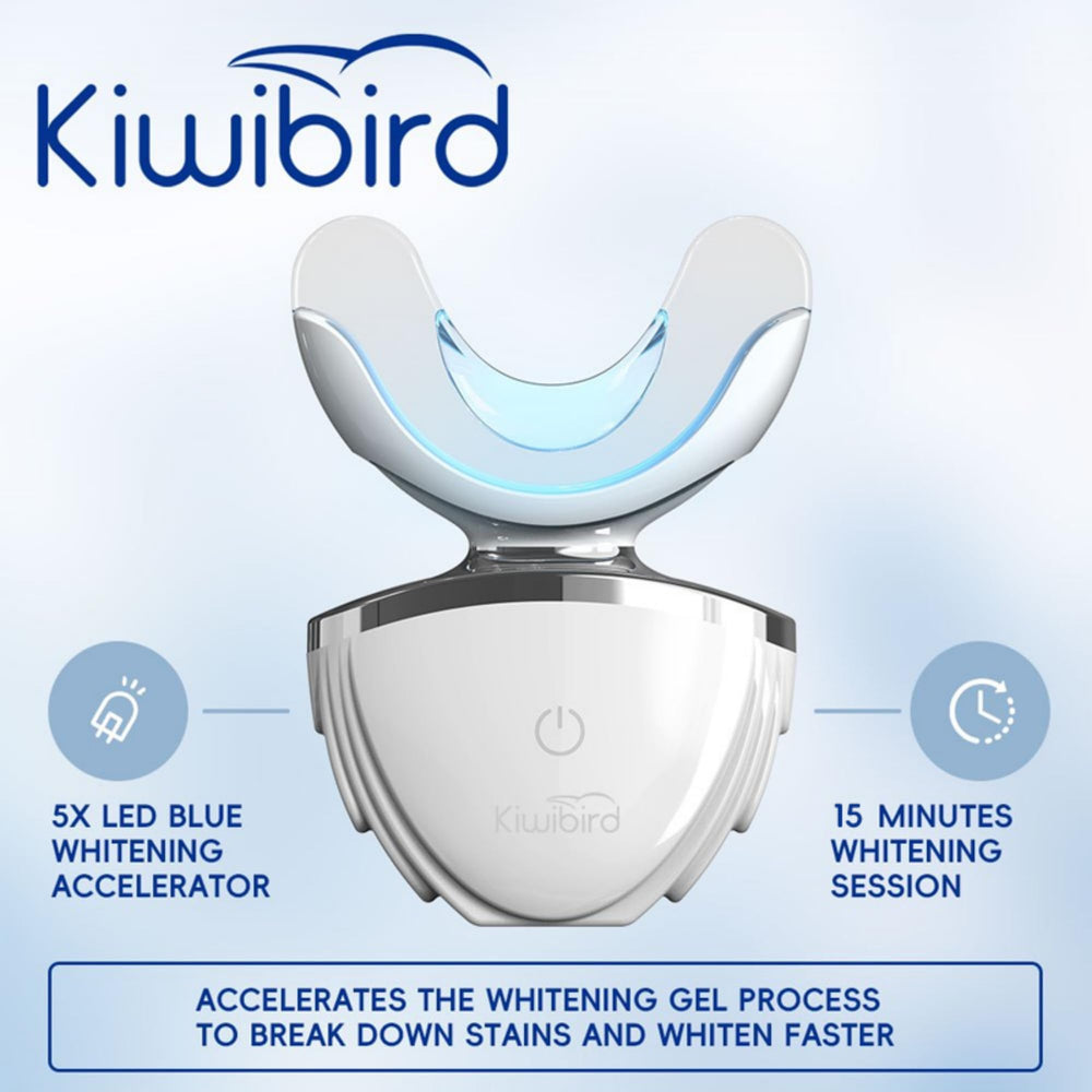 Wireless charging base for the whitening kit