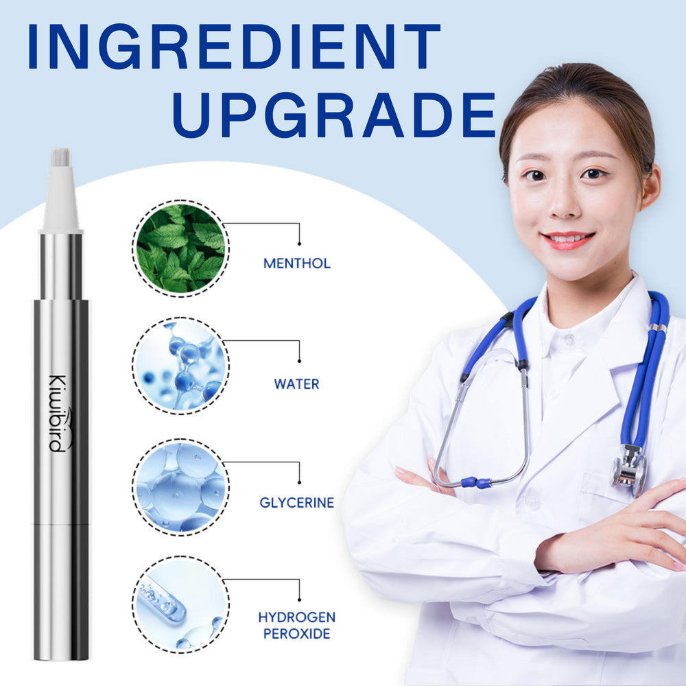 Enamel-safe whitening gel close-up