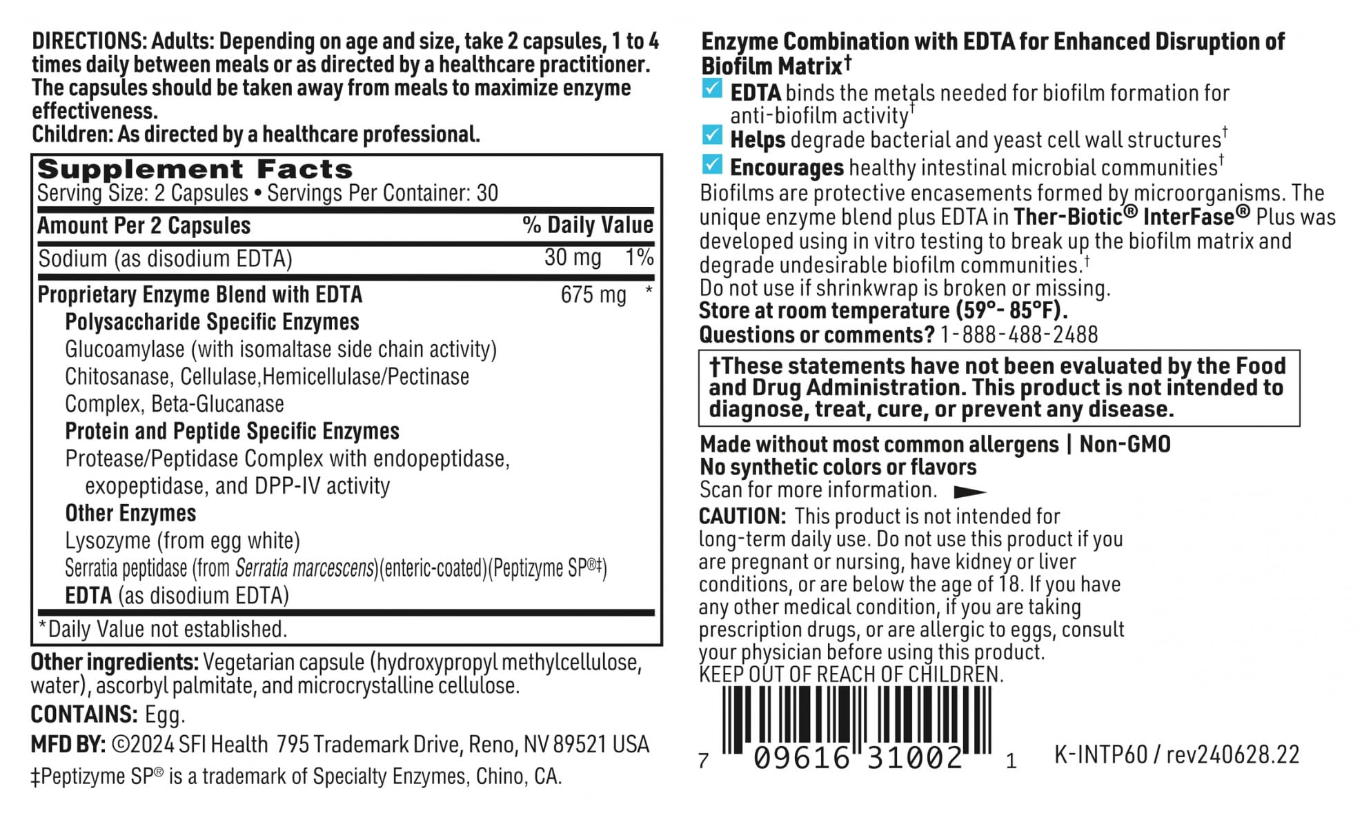 Enzyme blend image for InterFase Plus