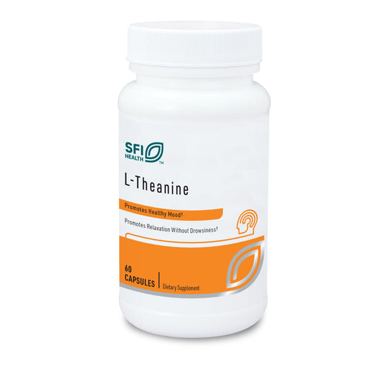 Klaire Labs L-Theanine Suntheanine 100mg bottle – 60 capsules