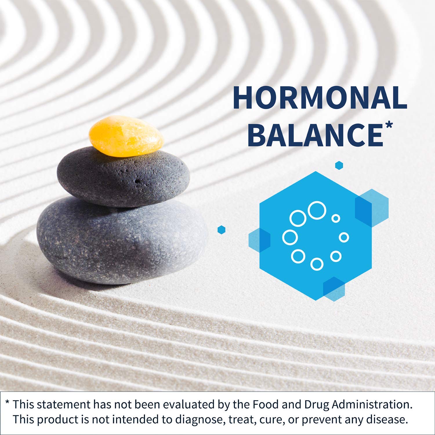 Soy-free and hypoallergenic DHEA supplement packaging
