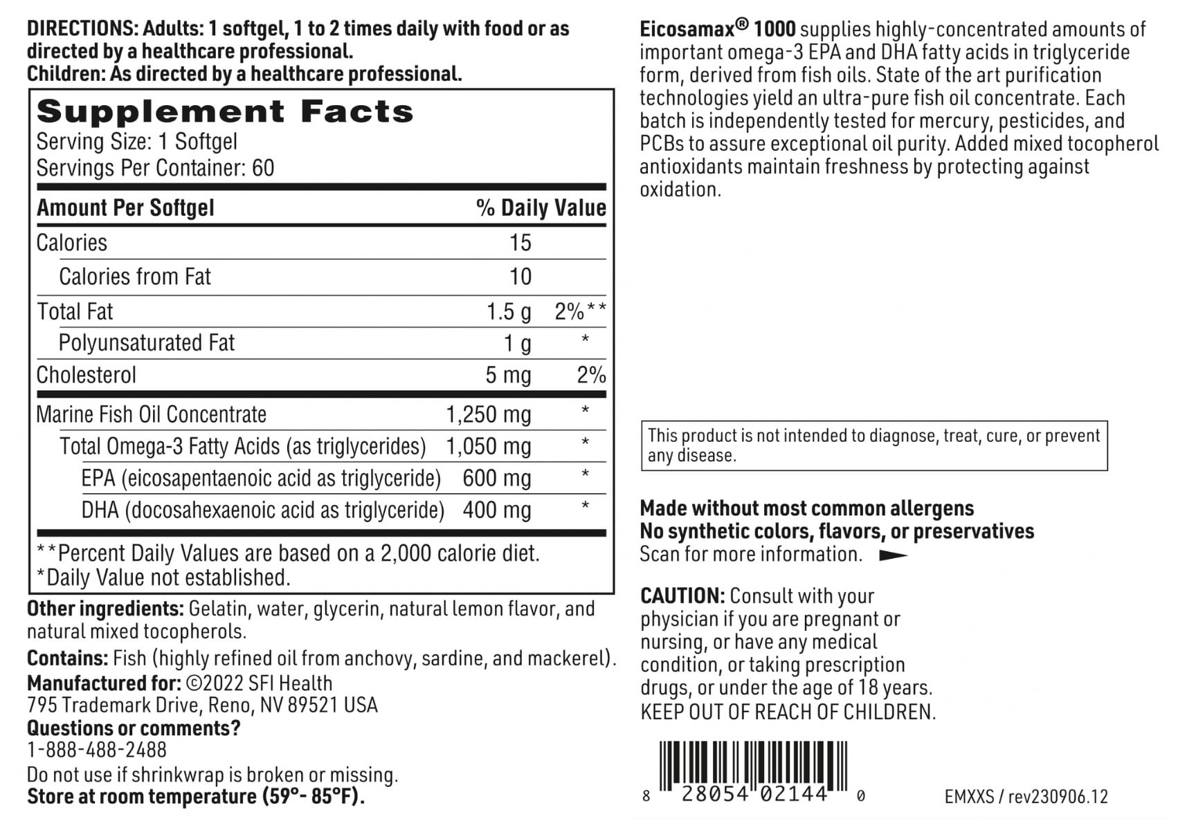 Independent third-party testing report showing contaminant results