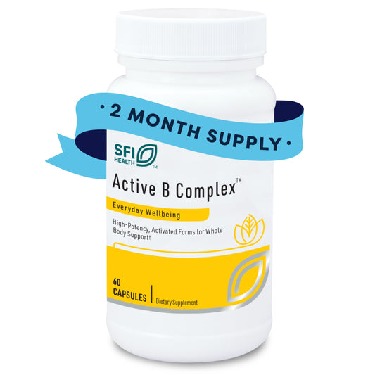 Klaire Labs SFI Health Active B Complex bottle with label