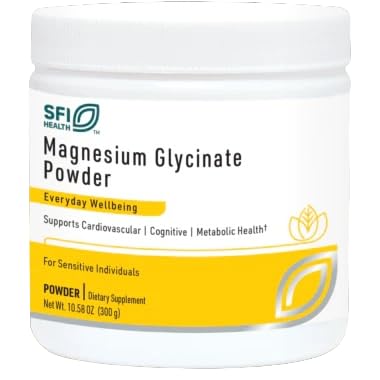 Klaire Labs SFI Health Magnesium Chelate Powder 300 g tub