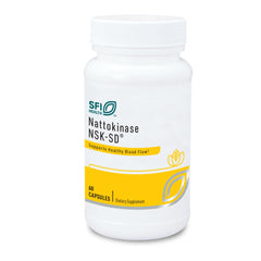 Klaire Labs SFI Health Nattokinase NSK-SD bottle with 60 capsules