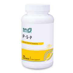 Klaire Labs SFI Health P-5-P 30 mg vitamin B6 capsules