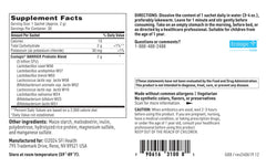 Hypoallergenic Klaire Labs probiotic powder ingredients free of common allergens