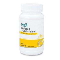 Klaire Labs SFI Health Reduced L-Glutathione 150mg bottle with 100 capsules