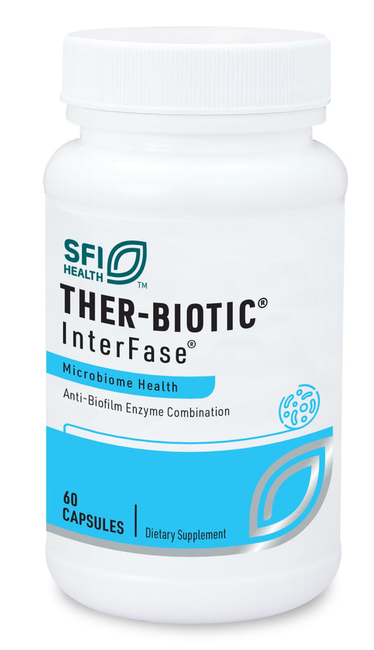 Klaire Labs SFI Health Ther-Biotic InterFase bottle with 60 capsules