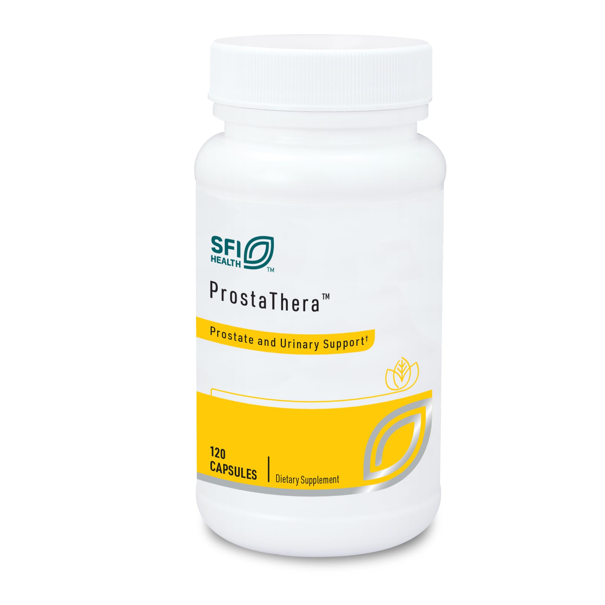 Klaire Labs ProstaThera bottle with 60 tablets