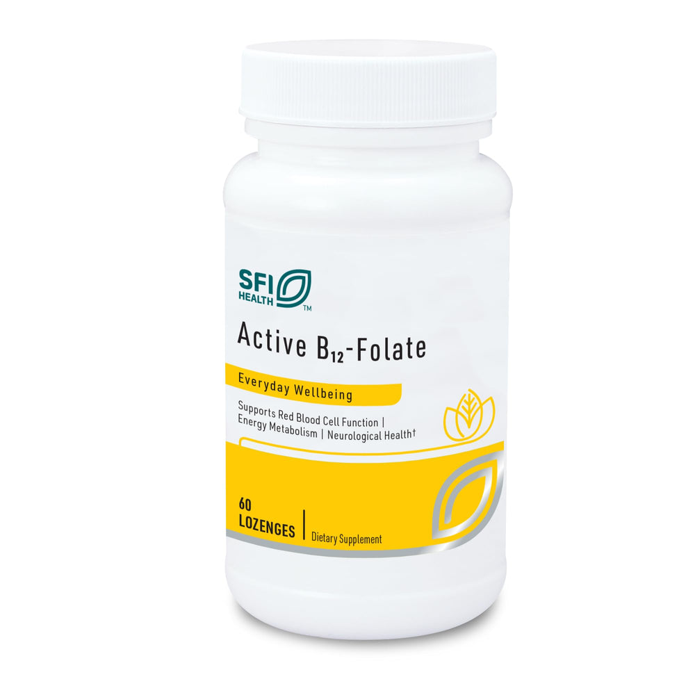 Klaire Labs SFI Health Active B12 + Folate lozenge bottle
