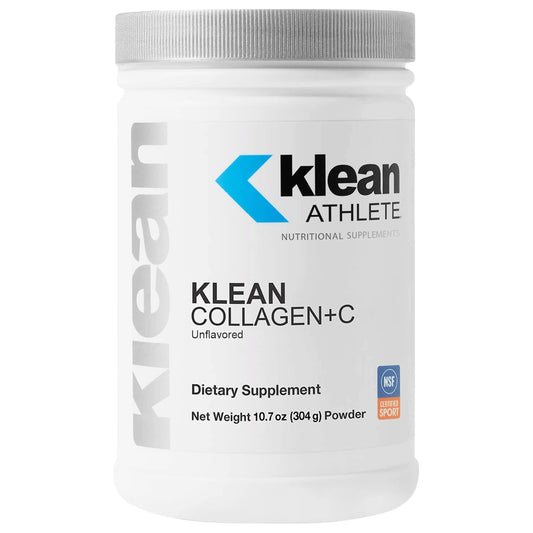 Front view of Klean Collagen+C container