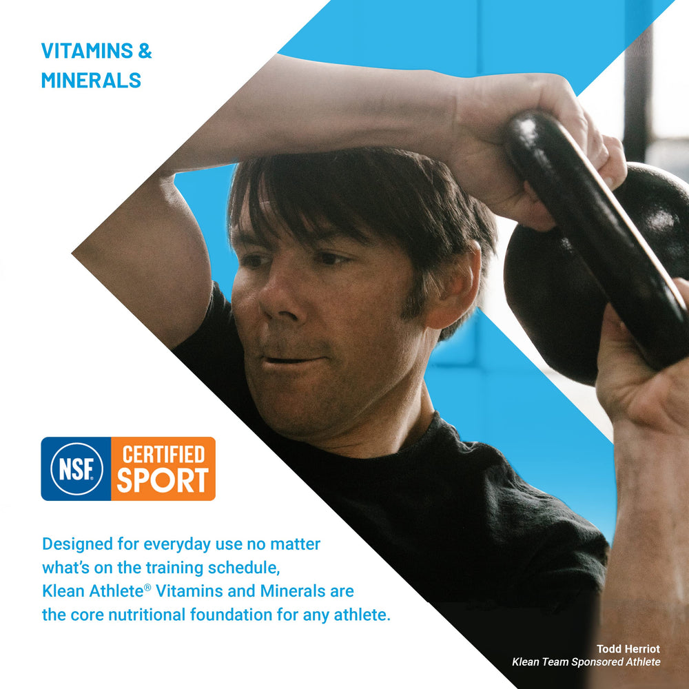 Details of ingredients and NSF certification on Klean Magnesium