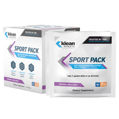 Klean Athlete Klean Sport Pack hero image with 30 daily packets