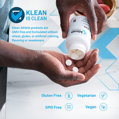 GMO-free and gluten-free Klean Athlete product information