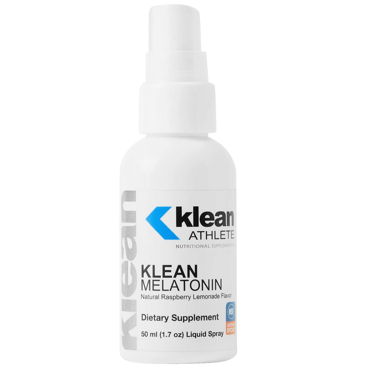 Klean Athlete Melatonin bottle with Raspberry Lemonade flavor
